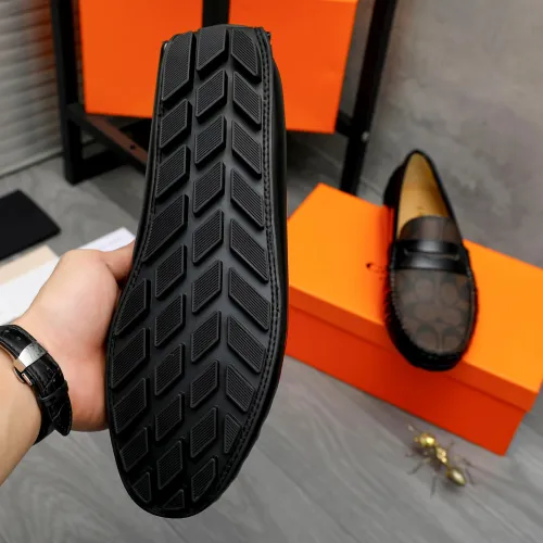Replica Coach Leather Shoes For Men #1443025 $80.00 USD for Wholesale