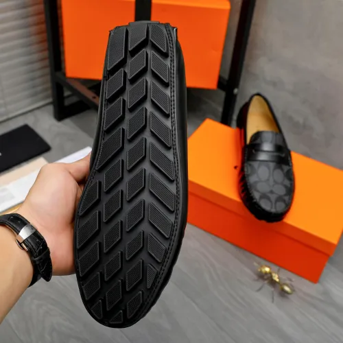 Replica Coach Leather Shoes For Men #1443026 $80.00 USD for Wholesale