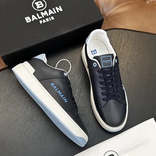 Wholesale Balmain Casual Shoes For Men #1443100 $85.00 USD, Wholesale Quality Replica Balmain Casual Shoes