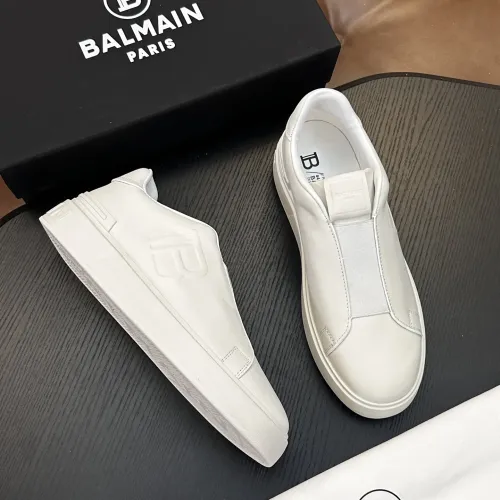 Wholesale Balmain Casual Shoes For Men #1443101 $85.00 USD, Wholesale Quality Replica Balmain Casual Shoes