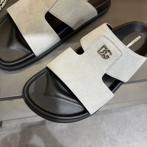 Replica Dolce & Gabbana D&G Slippers For Men #1443131 $52.00 USD for Wholesale