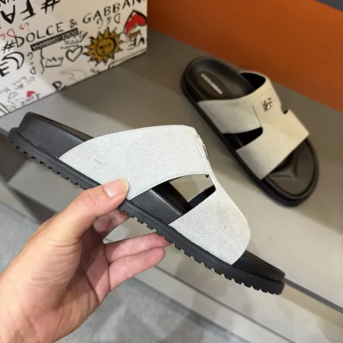 Replica Dolce & Gabbana D&G Slippers For Men #1443131 $52.00 USD for Wholesale