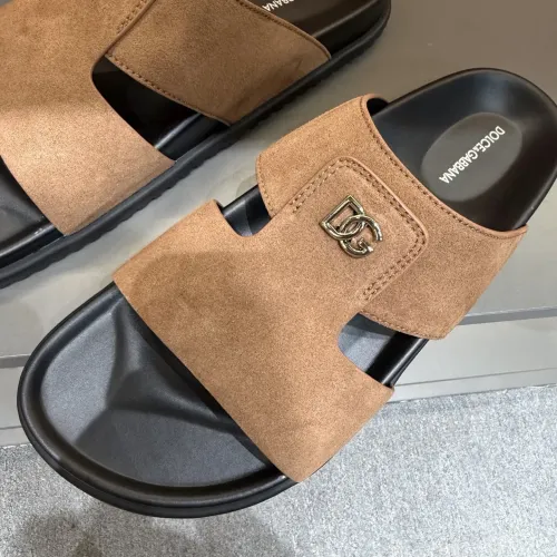 Replica Dolce & Gabbana D&G Slippers For Men #1443134 $52.00 USD for Wholesale