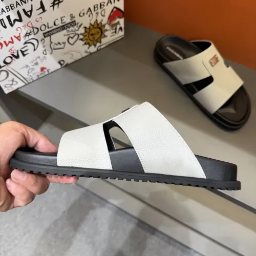 Replica Dolce & Gabbana D&G Slippers For Men #1443136 $52.00 USD for Wholesale