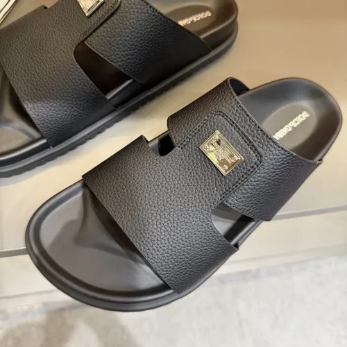 Replica Dolce & Gabbana D&G Slippers For Men #1443139 $52.00 USD for Wholesale