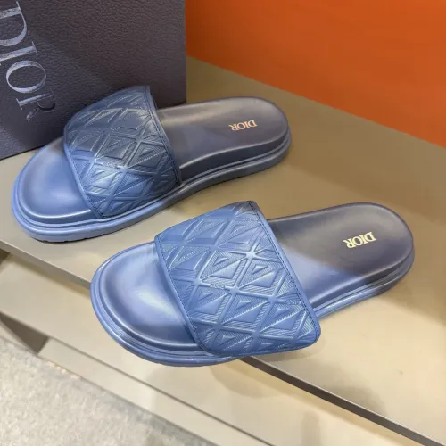 Wholesale Christian Dior Slippers For Men #1443145 $52.00 USD, Wholesale Quality Replica Christian Dior Slippers
