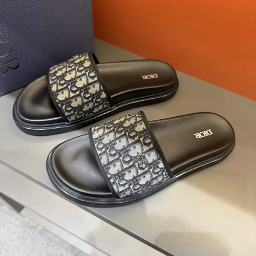 Wholesale Christian Dior Slippers For Men #1443148 $52.00 USD, Wholesale Quality Replica Christian Dior Slippers