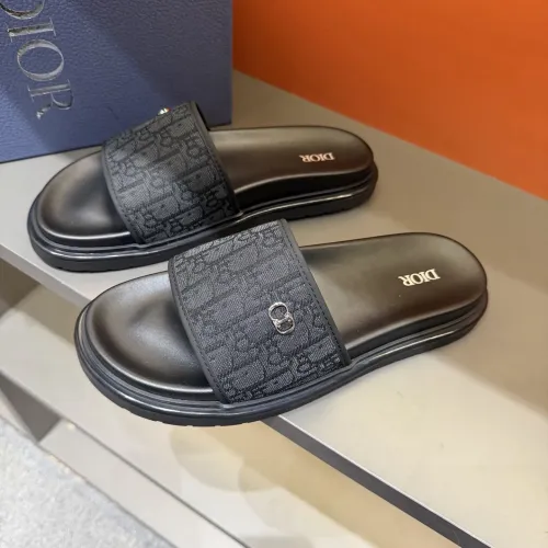 Wholesale Christian Dior Slippers For Men #1443149 $52.00 USD, Wholesale Quality Replica Christian Dior Slippers