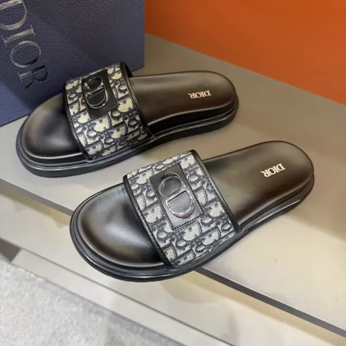 Wholesale Christian Dior Slippers For Men #1443150 $52.00 USD, Wholesale Quality Replica Christian Dior Slippers