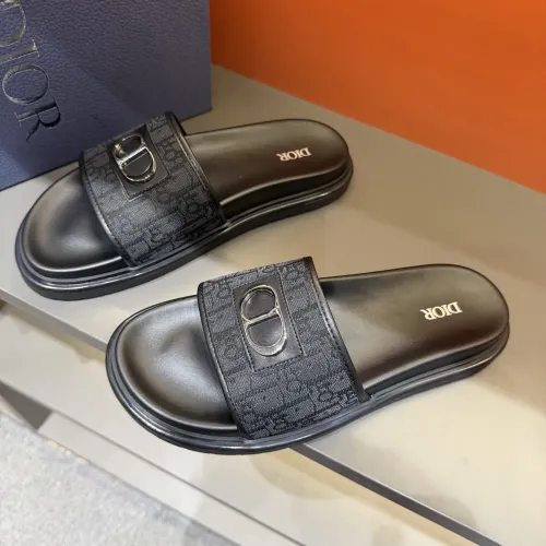 Wholesale Christian Dior Slippers For Men #1443153 $52.00 USD, Wholesale Quality Replica Christian Dior Slippers