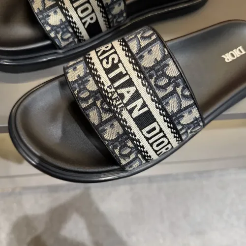 Replica Christian Dior Slippers For Men #1443154 $52.00 USD for Wholesale