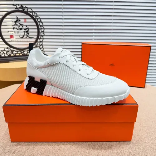 Replica Hermes Casual Shoes For Men #1443167 $76.00 USD for Wholesale