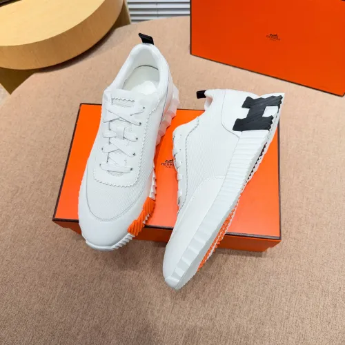 Replica Hermes Casual Shoes For Men #1443167 $76.00 USD for Wholesale