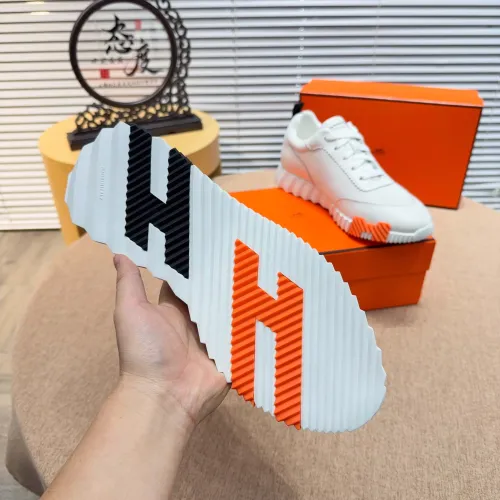 Replica Hermes Casual Shoes For Men #1443167 $76.00 USD for Wholesale