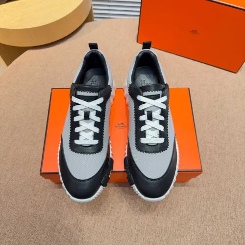 Replica Hermes Casual Shoes For Men #1443168 $76.00 USD for Wholesale