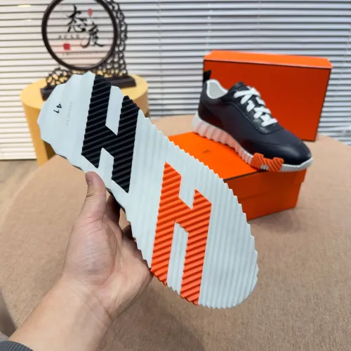 Replica Hermes Casual Shoes For Men #1443174 $76.00 USD for Wholesale