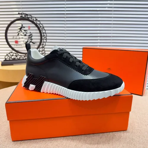 Replica Hermes Casual Shoes For Men #1443185 $76.00 USD for Wholesale