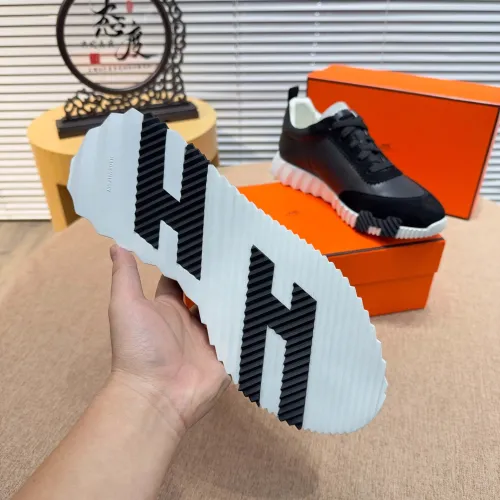 Replica Hermes Casual Shoes For Men #1443185 $76.00 USD for Wholesale