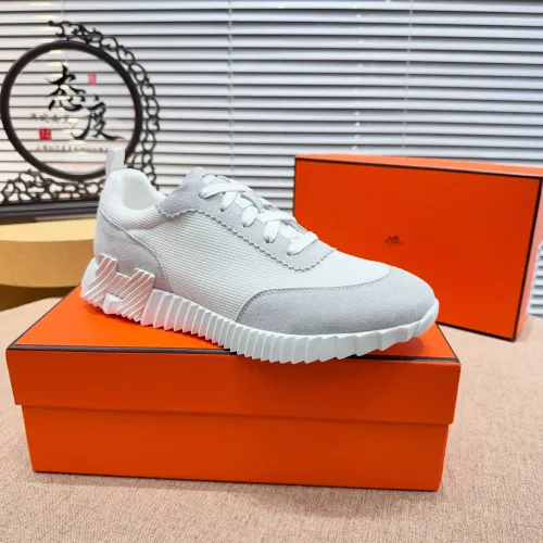 Replica Hermes Casual Shoes For Men #1443186 $76.00 USD for Wholesale