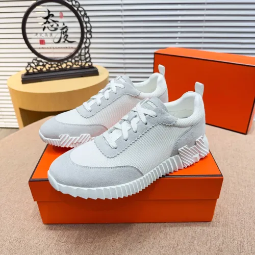 Replica Hermes Casual Shoes For Men #1443186 $76.00 USD for Wholesale