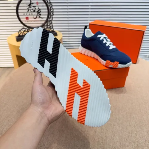 Replica Hermes Casual Shoes For Men #1443188 $76.00 USD for Wholesale