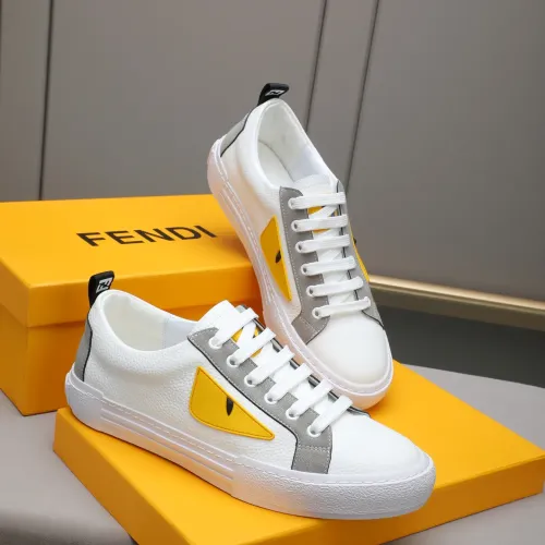 Replica Fendi Casual Shoes For Men #1443198 $72.00 USD for Wholesale