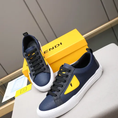 Wholesale Fendi Casual Shoes For Men #1443199 $72.00 USD, Wholesale Quality Replica Fendi Casual Shoes