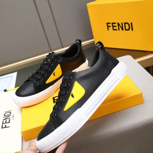 Replica Fendi Casual Shoes For Men #1443200 $72.00 USD for Wholesale