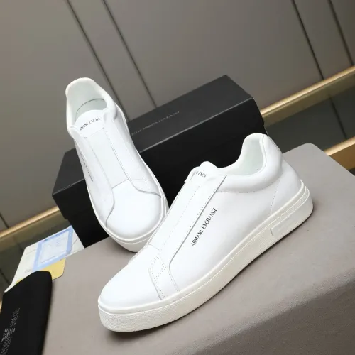Wholesale Armani Casual Shoes For Men #1443207 $85.00 USD, Wholesale Quality Replica Armani Casual Shoes