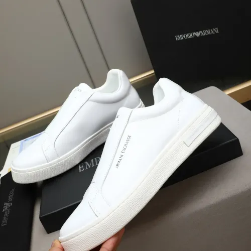 Replica Armani Casual Shoes For Men #1443207 $85.00 USD for Wholesale
