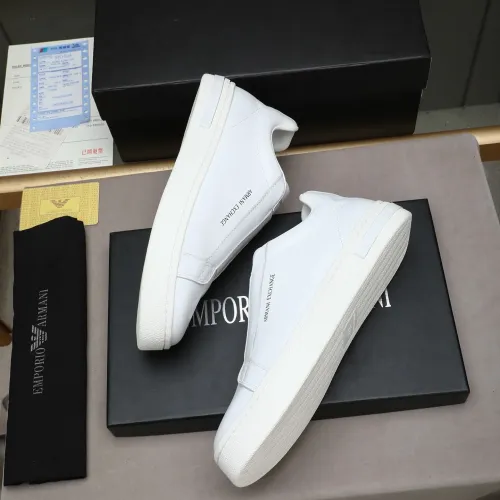 Replica Armani Casual Shoes For Men #1443207 $85.00 USD for Wholesale