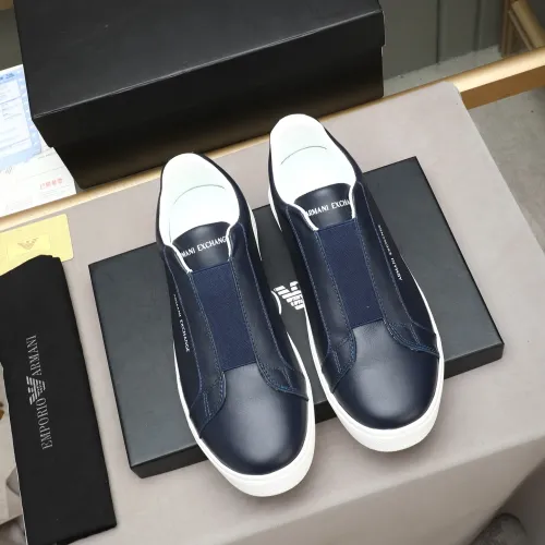 Replica Armani Casual Shoes For Men #1443210 $85.00 USD for Wholesale