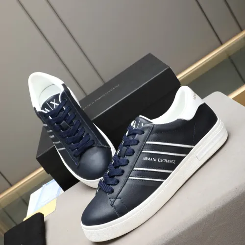 Wholesale Armani Casual Shoes For Men #1443214 $85.00 USD, Wholesale Quality Replica Armani Casual Shoes