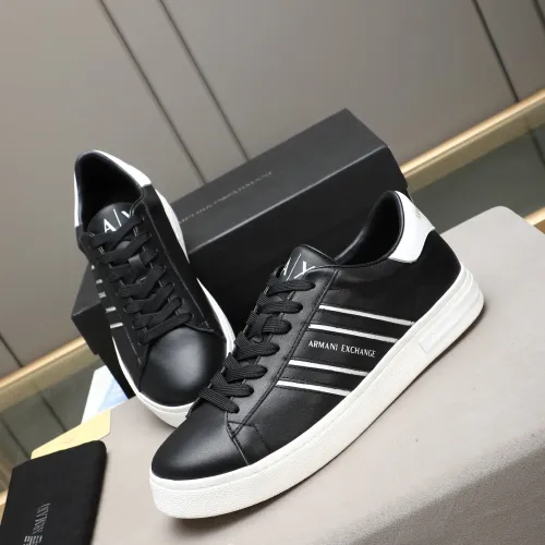 Wholesale Armani Casual Shoes For Men #1443215 $85.00 USD, Wholesale Quality Replica Armani Casual Shoes