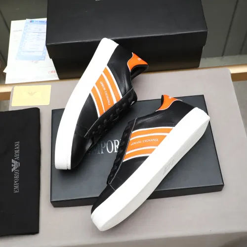 Replica Armani Casual Shoes For Men #1443216 $85.00 USD for Wholesale