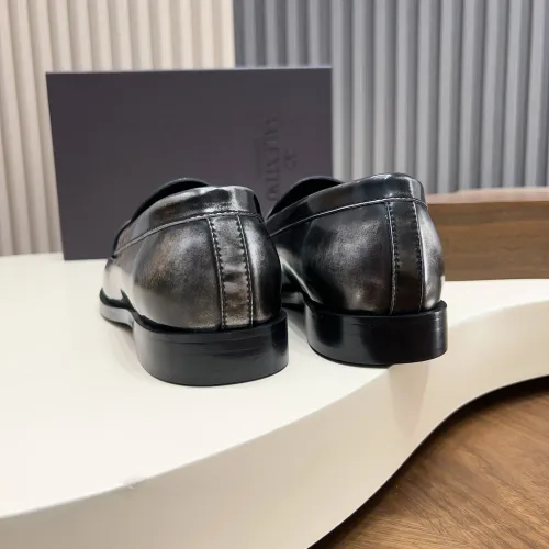 Replica Valentino Leather Shoes For Men #1443238 $132.00 USD for Wholesale