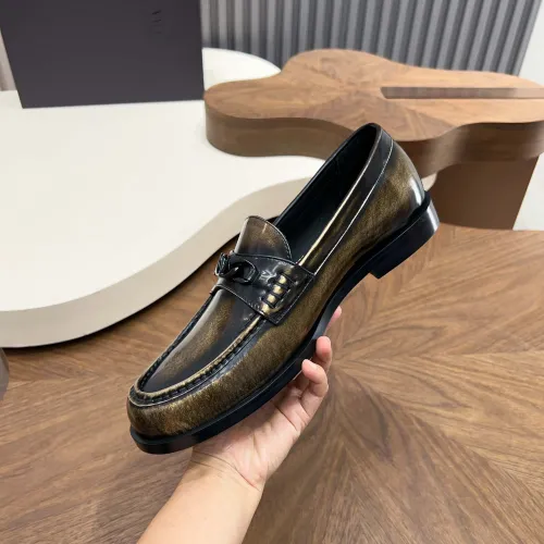 Replica Valentino Leather Shoes For Men #1443239 $132.00 USD for Wholesale