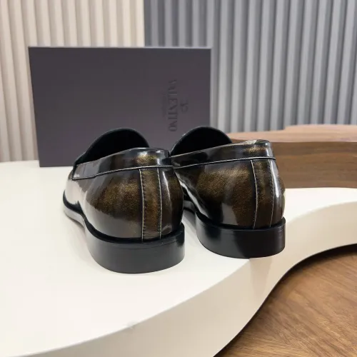 Replica Valentino Leather Shoes For Men #1443239 $132.00 USD for Wholesale