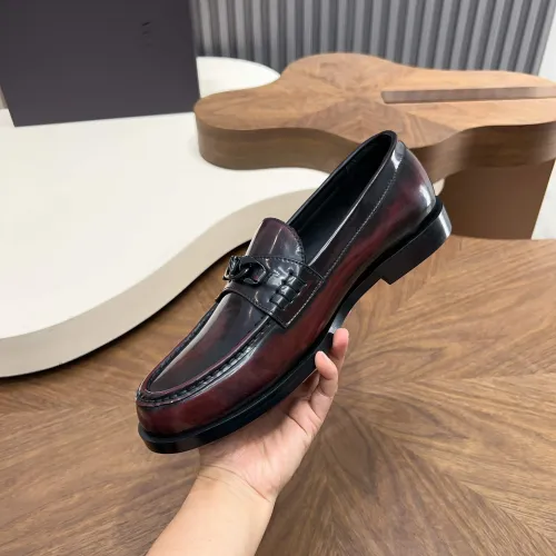 Replica Valentino Leather Shoes For Men #1443241 $132.00 USD for Wholesale