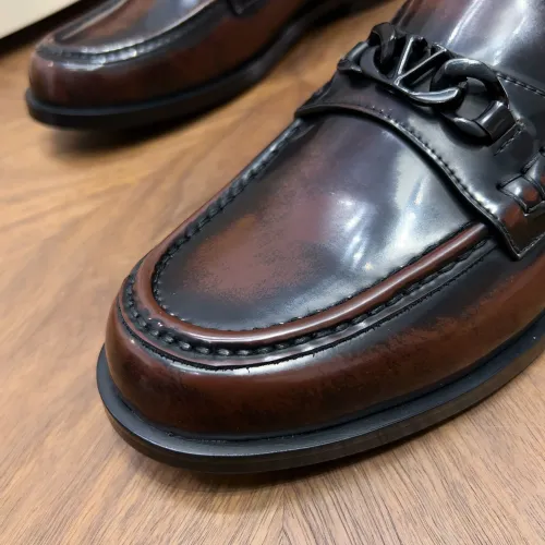 Replica Valentino Leather Shoes For Men #1443242 $132.00 USD for Wholesale