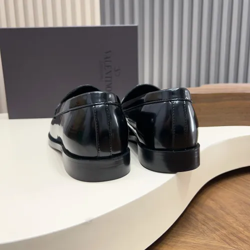 Replica Valentino Leather Shoes For Men #1443243 $132.00 USD for Wholesale