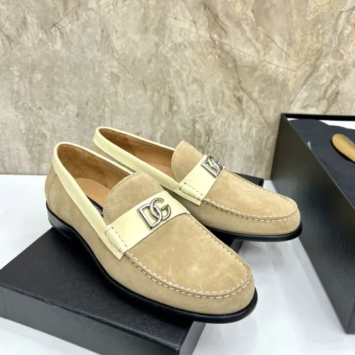 Wholesale Dolce &amp; Gabbana D&amp;G Leather Shoes For Men #1443245 $172.00 USD, Wholesale Quality Replica Dolce &amp; Gabbana D&amp;G Leather Shoes