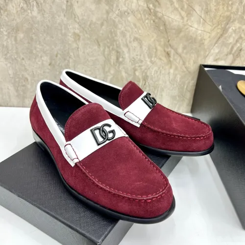 Wholesale Dolce &amp; Gabbana D&amp;G Leather Shoes For Men #1443246 $172.00 USD, Wholesale Quality Replica Dolce &amp; Gabbana D&amp;G Leather Shoes