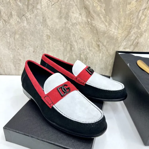 Wholesale Dolce &amp; Gabbana D&amp;G Leather Shoes For Men #1443247 $172.00 USD, Wholesale Quality Replica Dolce &amp; Gabbana D&amp;G Leather Shoes