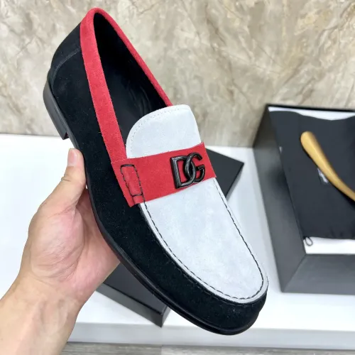 Replica Dolce & Gabbana D&G Leather Shoes For Men #1443247 $172.00 USD for Wholesale