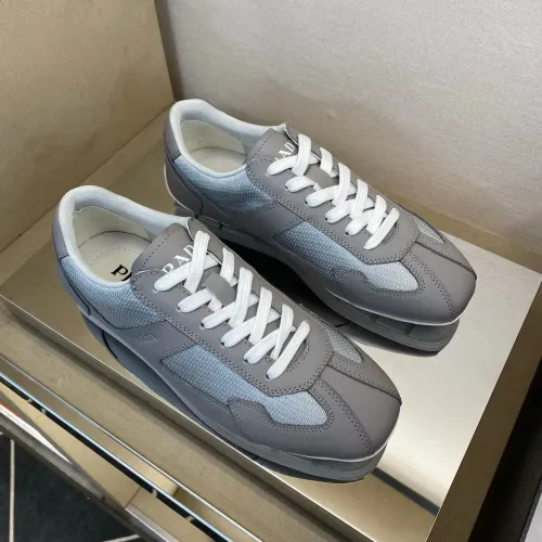 Replica Prada Casual Shoes For Men #1443270 $80.00 USD for Wholesale