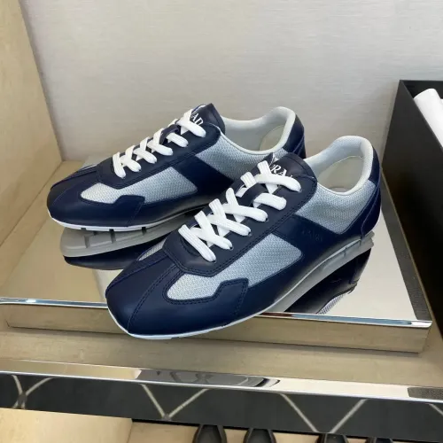 Wholesale Prada Casual Shoes For Men #1443271 $80.00 USD, Wholesale Quality Replica Prada Casual Shoes