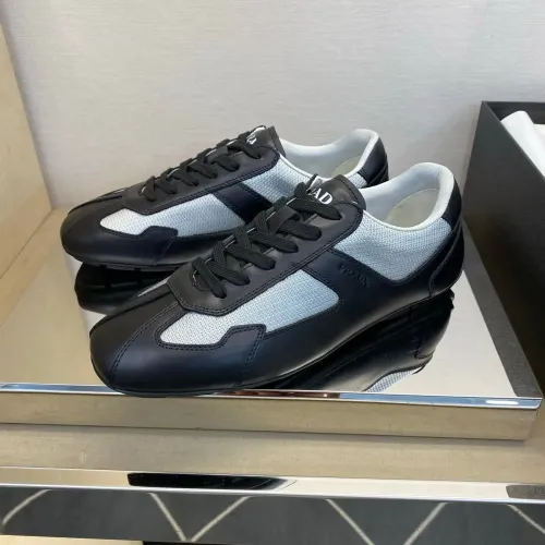 Wholesale Prada Casual Shoes For Men #1443272 $80.00 USD, Wholesale Quality Replica Prada Casual Shoes