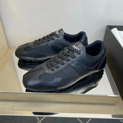 Wholesale Prada Casual Shoes For Men #1443273 $80.00 USD, Wholesale Quality Replica Prada Casual Shoes