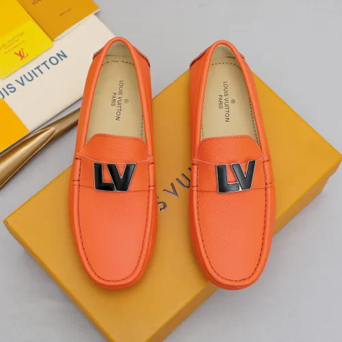 Wholesale Louis Vuitton LV Oxfords Shoes For Men #1443275 $80.00 USD, Wholesale Quality Replica Louis Vuitton LV Oxfords Shoes